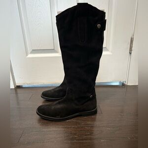 NWOT Seychelles Tall Suede Black Boots